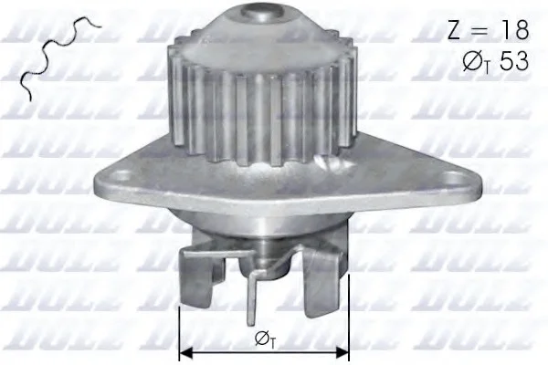 Насос водяний DOLZ C114 (фото 1)