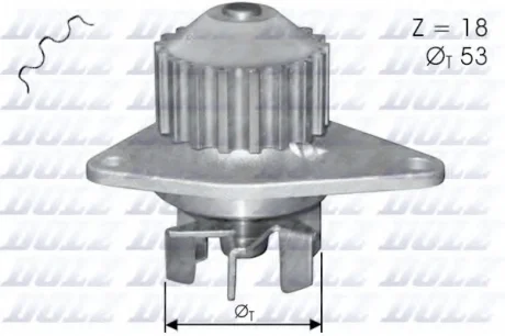 Насос водяний DOLZ C114