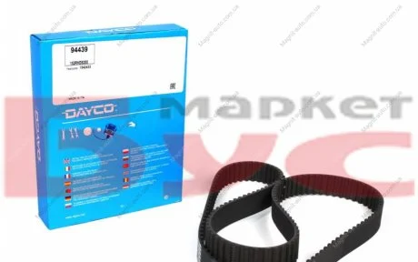 Ремень ГРМ IVECO DAILY I, DAILY II, DAILY III RVI MASCOTT ALFA ROMEO AR 6 CITROEN JUMPER I, JUMPER II FIAT 131, 132, ARGENTA, DUCATO MAZDA 5 OPEL ARENA, MOVANO A 2.0-2.8D 03.78- DAYCO 94439