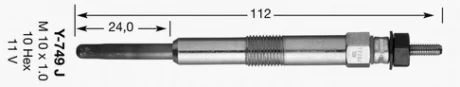 Свічка розжарювання NGK 5013