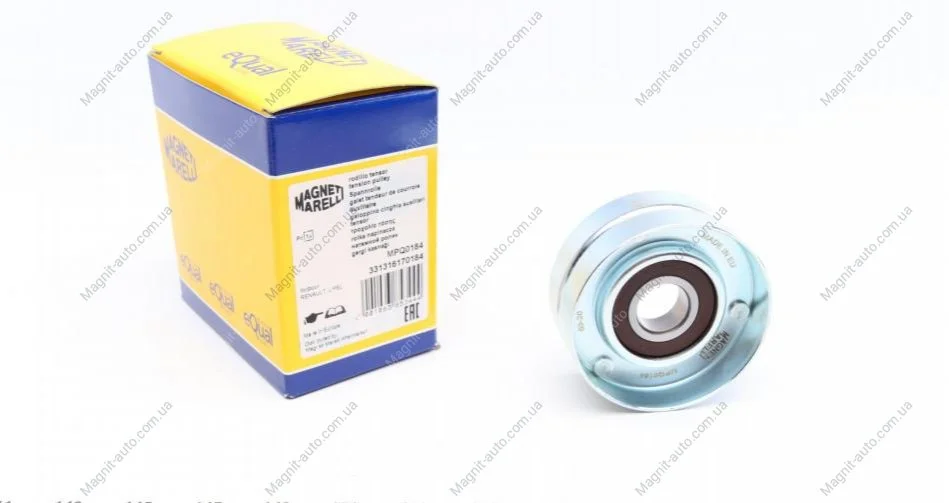Натяжной ролик, поликлиновой ремень MAGNETI MARELLI 331316170184 (фото 1)