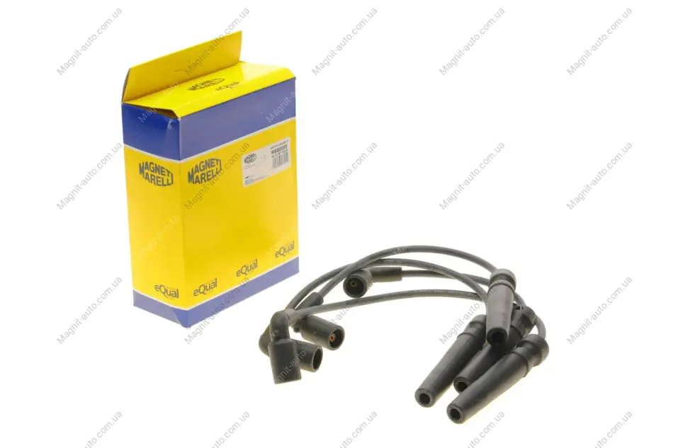 Комплект проводов зажигания CHEVROLET AVEO / KALOS, CRUZE, REZZO DAEWOO KALOS, LANOS, NUBIRA FSO LANOS 1.4/1.6 02.97- MAGNETI MARELLI 941319170006 (фото 1)