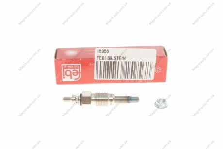 Свеча накаливания AUDI 80, VOLVO 740, VW GOLF, PASSAT, T4 1.6D/TD, 1.9D/TD (86-96) (FEBI) FEBI BILSTEIN 15956
