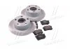 Комплект тормозной задн. AUDI 100, AUDI A6 95-, SKODA SUPERB 02-, VW PASSAT 96- (произ-во) REMSA 8263.00