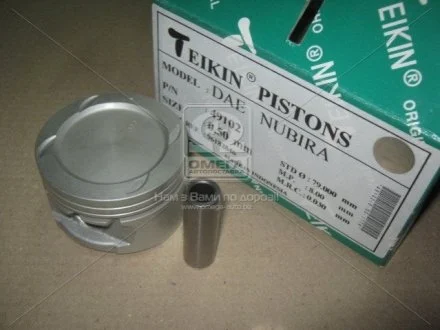 Поршень (компл. на мотор) Daewoo NUBIRA/LANOS A16DM 1.6L DOHC 16V d79.0+0.50 (пр-во) TEIKIN 49102.050