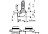 Лампа накаливания HВ4 WhiteVision 12V 55W P22d (+60) (4300K) 1шт. blister PHILIPS 9006WHVB1 (фото 2)