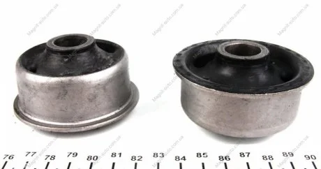 Сайлентблок рычага VW GOLF II-III (-97), PASSAT III (-97) передн. ось, задн. (Febi) FEBI BILSTEIN 07857
