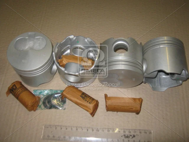 Поршень (компл. на мотор) б/к Toyota 2C-T d86.0 STD (13101-64141, -64110) (пр-во) TEIKIN 46278.STD (фото 1)