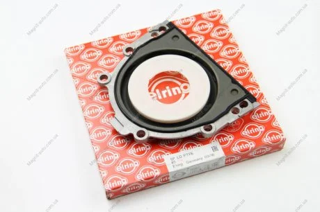 Сальник REAR VAG 1.6/1.8/2.0 98-> в корпусе, с монтажной оболочкой PTFE ELRING 012.380