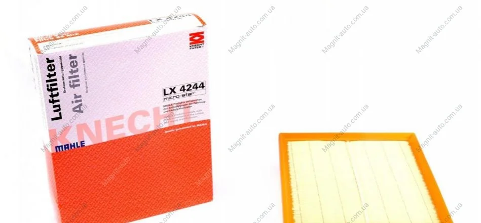 Фильтр воздушный VW Polo 1.8GTI/Seat Toledo 1.6TDI/1.8TFSI 14- MAHLE / KNECHT LX4244 (фото 1)