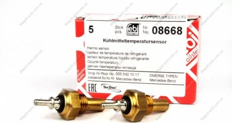 Датчик температури, OM602 2.9TDI FEBI BILSTEIN 08668