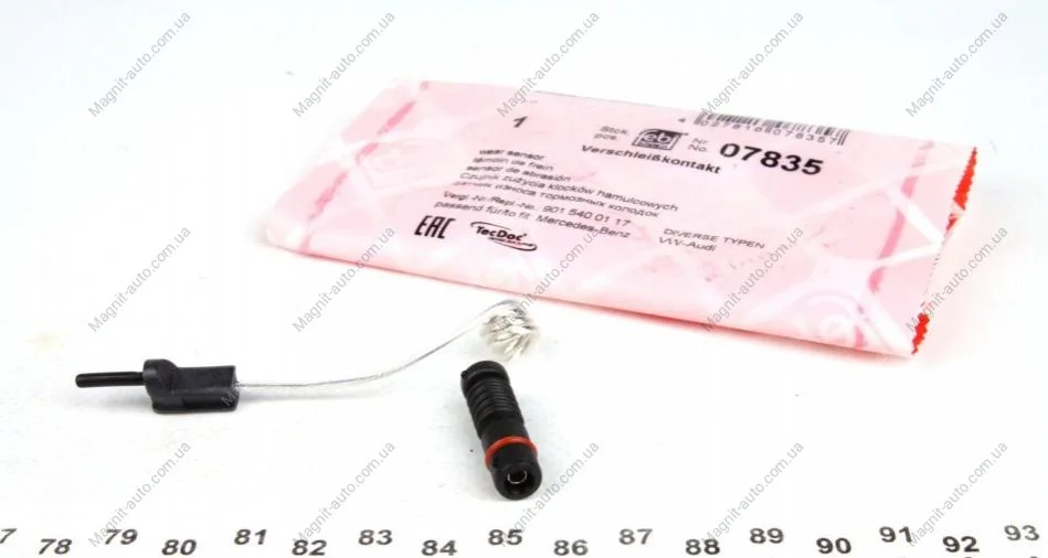 Датчик зносу колодок Mercedes Sprinter 212 D / Mercedes V 230 / Mercedes Vito 110 D_(*) FEBI BILSTEIN 07835 (фото 1)