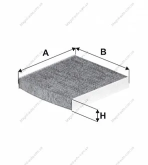 Фільтр повітряний, Citroen C-Crosser, C4 Aircross; Isuzu D-Max; Mitsubishi ASX, Lancer V, Lancer VIII WIX FILTERS WP9323