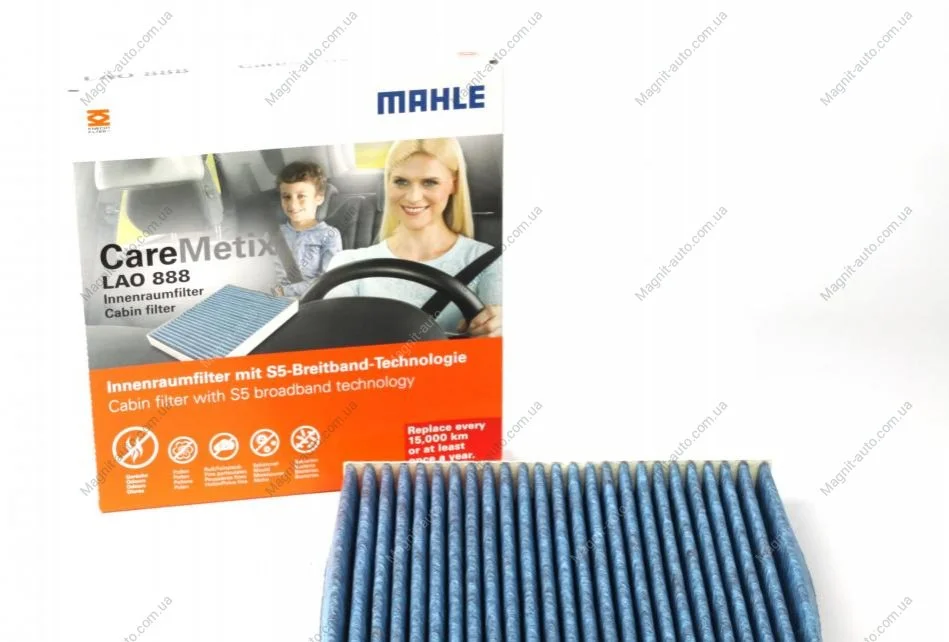 Фильтр воздуха салона MAHLE / KNECHT LAO888 (фото 1)