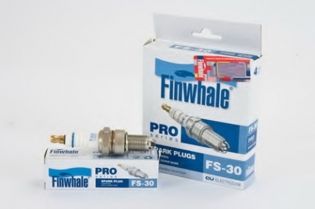 Свеча зажигания серия PRO ВАЗ 2108-2115 8 клап. 3-х электродная Finwhale FS30