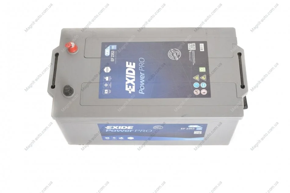 Автомобильный аккумулятор Exide Power PRO 235Ah 1300A L+ EXIDE EF2353 (фото 1)