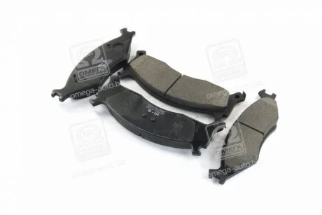 Колодки гальмівні передні (165.1x49.3x18.0 / 171.6x65.4x16.0) KIA Sportage (-03) HI-Q Hi-Q (SANGSIN) SP1070