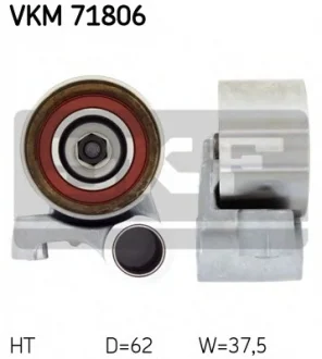 Ролик модуля натяжителя ремня TOYOTA LAND CRUISER 200 (J2) 4.7 V8 SKF VKM 71806