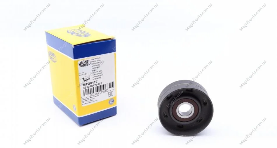 Ролик натяжной ремня поликлинового MAGNETI MARELLI 331316170177 (фото 1)