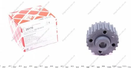 Шестерня вала колен. AUDI, VW 1.9TD/TDI (92-97) дв.1Z/AAZ/AHU/AFN (FEBI) FEBI BILSTEIN 25170