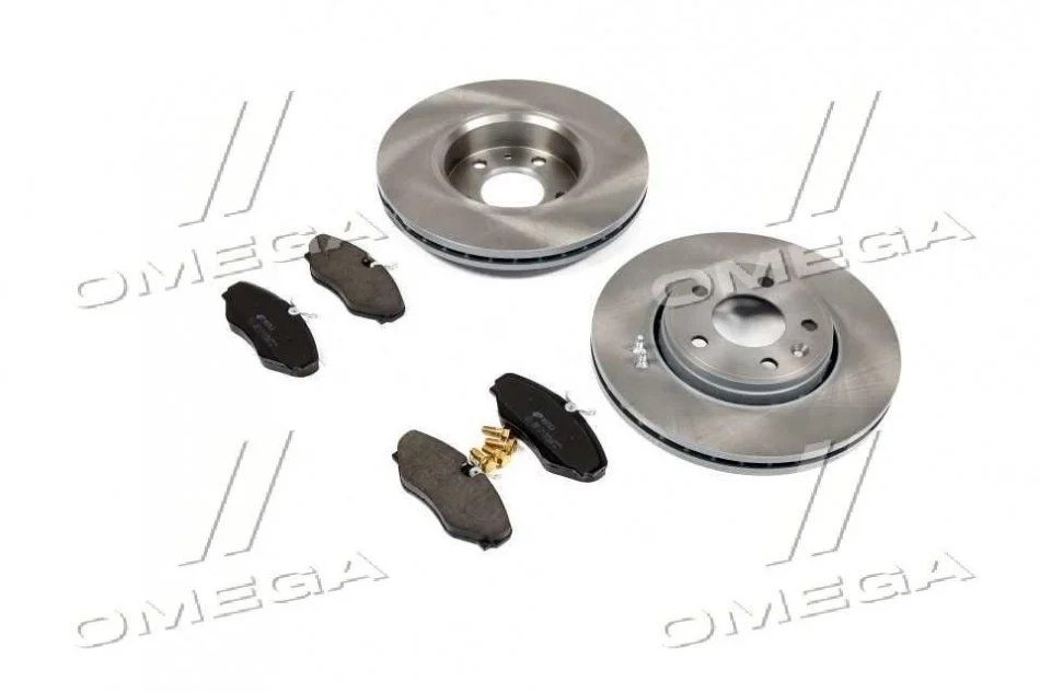Комплект тормозной передн. NISSAN PRIMASTAR 01-,OPEL VIVARO 06- (пр-во) REMSA 8834.01 (фото 1)