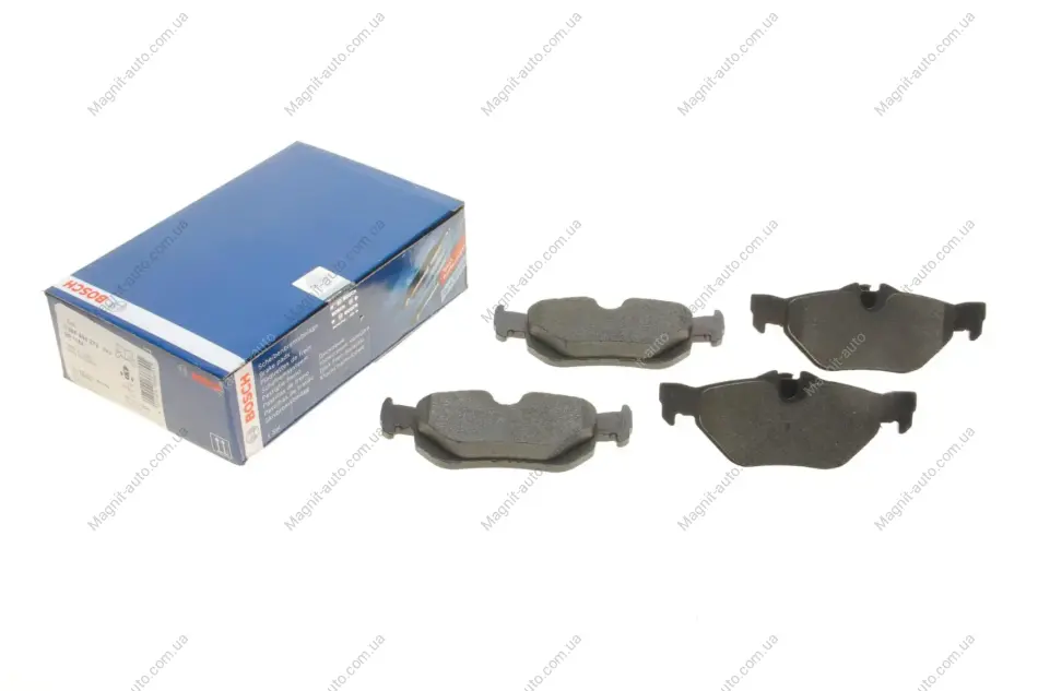 Колодки гальмівні дискові BMW 1(E81,E87,E82)/3(E93,E92,E90,E91)/X1 \'\'05>> BOSCH 0 986 494 272 (фото 1)