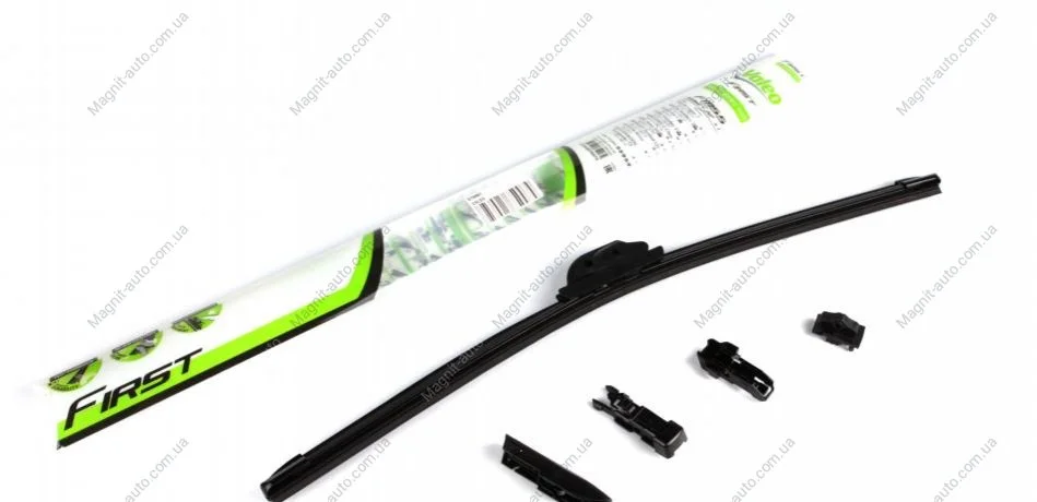 Щітка безкаркасна 550мм кріплення змінне (First) Valeo 575007 (фото 1)
