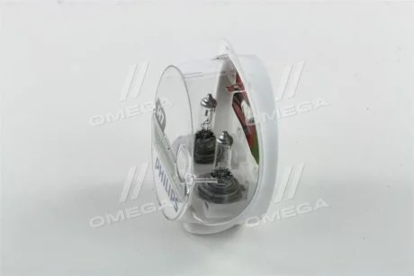 Лампа накаливания H7 12V 55W PX26d LongerLife Ecovision 2шт PHILIPS 12972LLECOS2