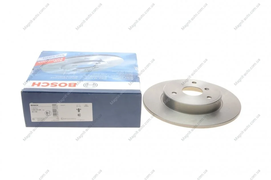 Диск гальмівний SMART 451 \'\'07>> \'\'F - заміна на 0986479E74 BOSCH 0 986 479 305 (фото 1)