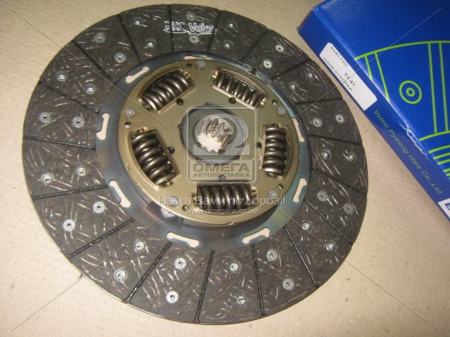 Диск зчеплення Toyota Land Cruiser (95-) 4.2d (D=300mm) (TY41) PHC Valeo TY-41 (фото 1)