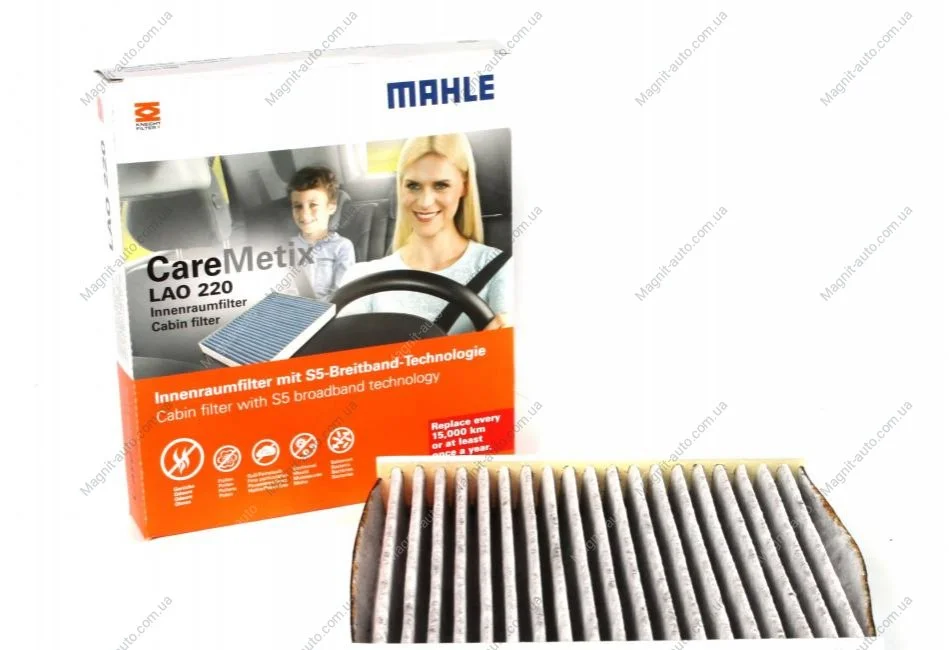 Фильтр салона FORD MONDEO IV 07-, KUGA I 08- CareMetix (пр-во KNECHT-MAHLE) MAHLE / KNECHT LAO220 (фото 1)