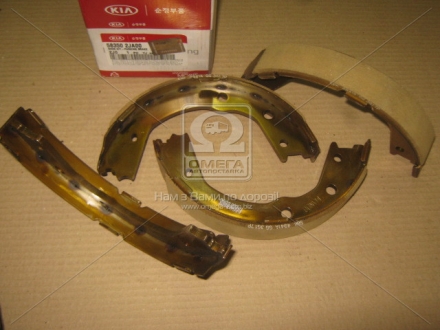 Колодки тормозные стояночного тормоза Kia Mohave/Borrego 08- MOBIS 583502JA00