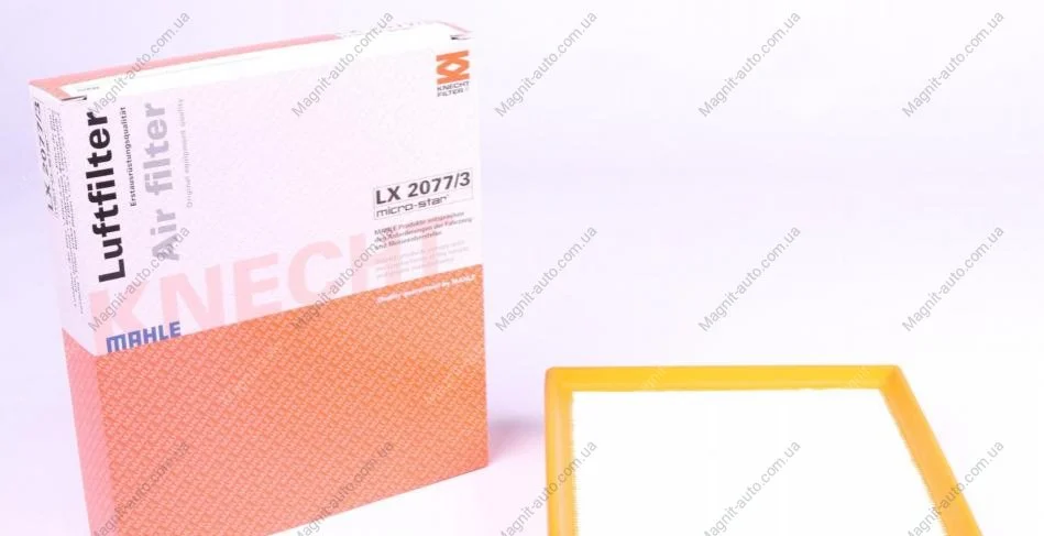 Фильтр воздушный Mahle MAHLE / KNECHT LX2077/3 (фото 1)