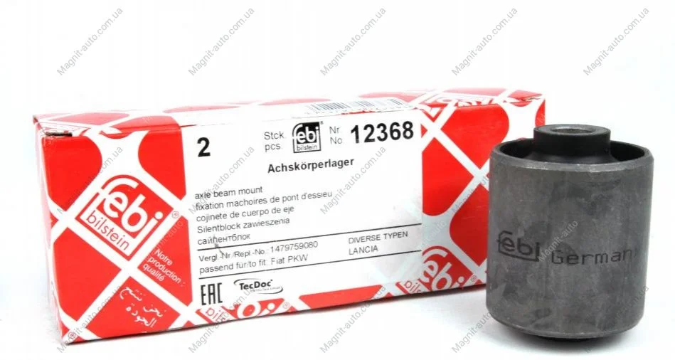 Сайлентблок зад. балки FEBI BILSTEIN 12368 (фото 1)