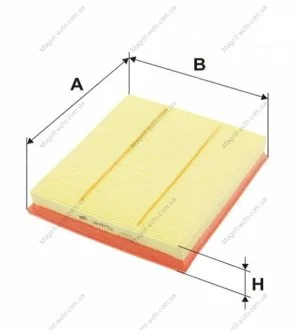 Фильтр воздушный, BMW 1 (F20/F21), 2 (F23/F22,F87), 3 (F30,F80/F34/F31), 4 (F36/F33,F83/F32,F82) WIX FILTERS WA9752
