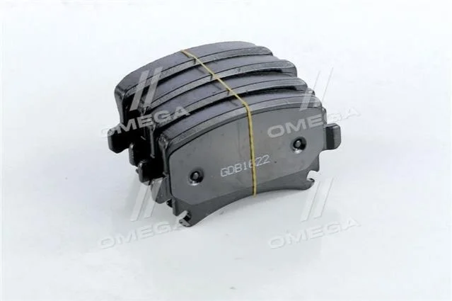 Колодка гальм. диск. STANDARD VW PASSAT, CADDY, OCTAVIA 05-. RIDER RD.23914STD (фото 1)