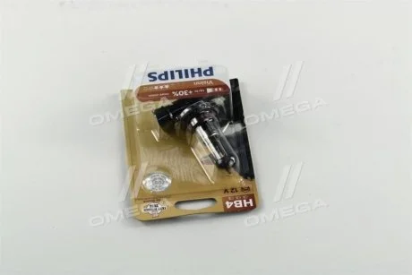 Лампа накаливания HB4 12V 55W P22d Vision +30 1шт blister (пр-во Philips) PHILIPS 9006PRB1