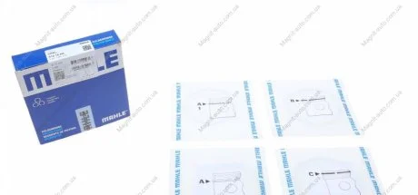 Кільця поршневі MAHLE / KNECHT 012 18 N0