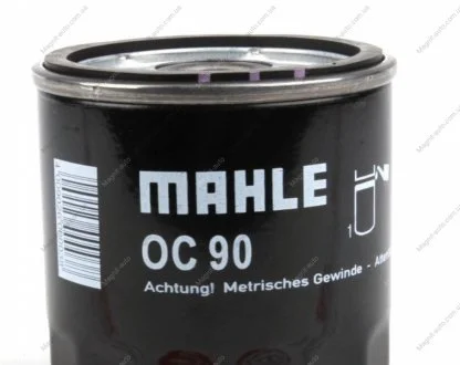 Фильтр масляный LANOS, AVEO, LACETTI, NUBIRA, NEXIA (KNECHT-MAHLE) MAHLE / KNECHT OC90OF