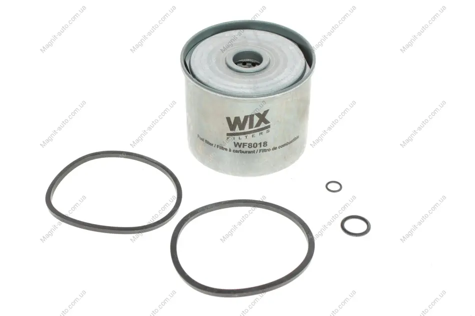 Фільтр паливний, Alfa Romeo; Aro; Audi; Avia; Citroen; Dacia; Daewoo; Fiat; Ford; Lada; Landrover; WIX FILTERS WF8018 (фото 1)