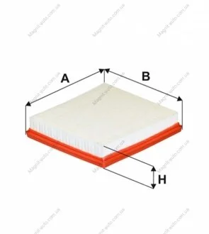 Фільтр повітряний Seat Ibiza V, Toledo IV;Skoda Fabia III,Octavia III, Rapid,Yeti WIX WIX FILTERS WA9828