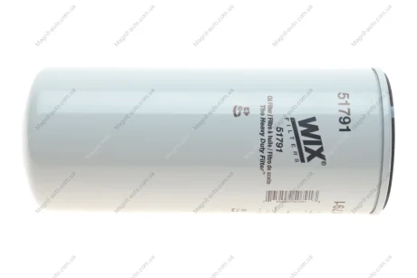 Фильтр масляный RENAULT, VOLVO (TRUCK) /OP584 (пр-во WIX-Filtron) WIX FILTERS 51791