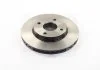 Диск тормозной (1 шт.).) FORD (Europe) - MAZDA Fiesta/Fiesta Van/Focus/Focus Estate/Wag TRW DF4036 (фото 1)