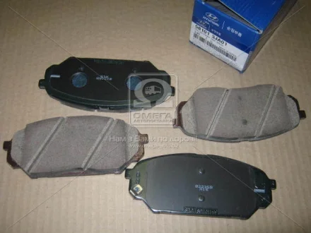 Колодки гальмівні передні (58101-3JA01) Mobis MOBIS 581013JA01