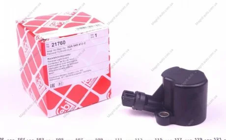 Выключатель света заднего хода AUDI,SEAT,SKODA,VOLKSWAGEN (FEBI) FEBI BILSTEIN 21760