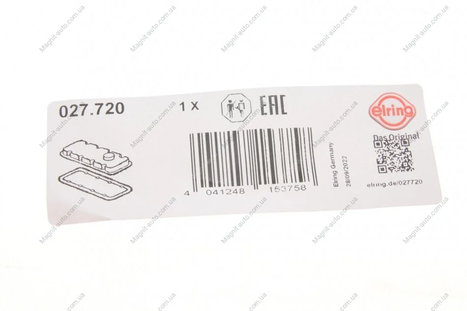 Прокладка клапанной крышки FORD Mondeo,Transit 2,4TDCi 06- ELRING 027.720 (фото 1)