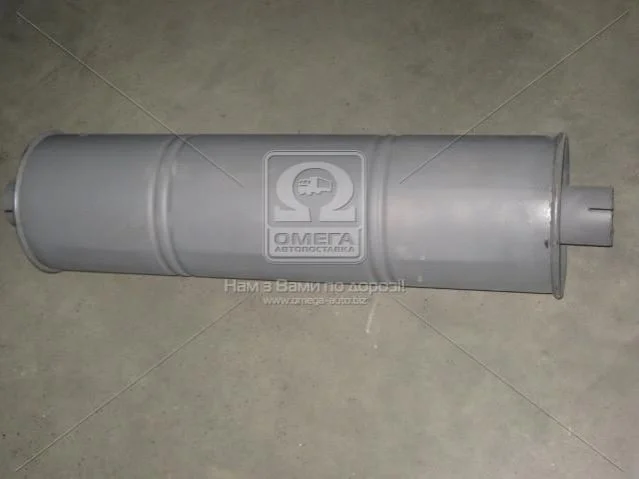 Глушник ГАЗ 3302 закатний (горловина центр D=63 мм) Вироока г.Львов 33078-1201010 (фото 1)