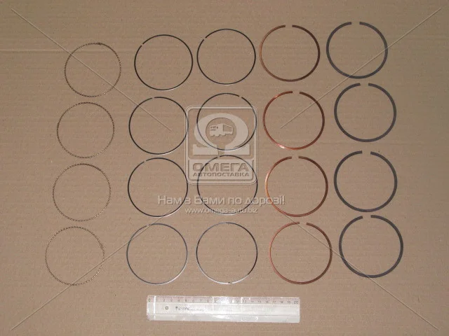 Кільця поршневі /к-т на 4 поршні/STD 85,0mm 1,2*1,5*2,8 G4JP/G4GC (вир-во PMC-ESSENCE) PARTS-MALL HCIA-015S (фото 1)
