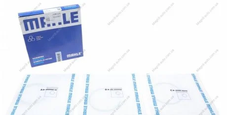 Кольца поршневые FORD 90,80 2,0 OHC -93 1,6 x 2,0 x 4,0 (пр-во Mahle) MAHLE / KNECHT 014 22 N0