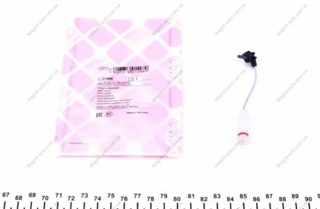 Датчик износа колодок Mercedes C 180 / Mercedes C 200 / Mercedes 300 FEBI BILSTEIN 01498